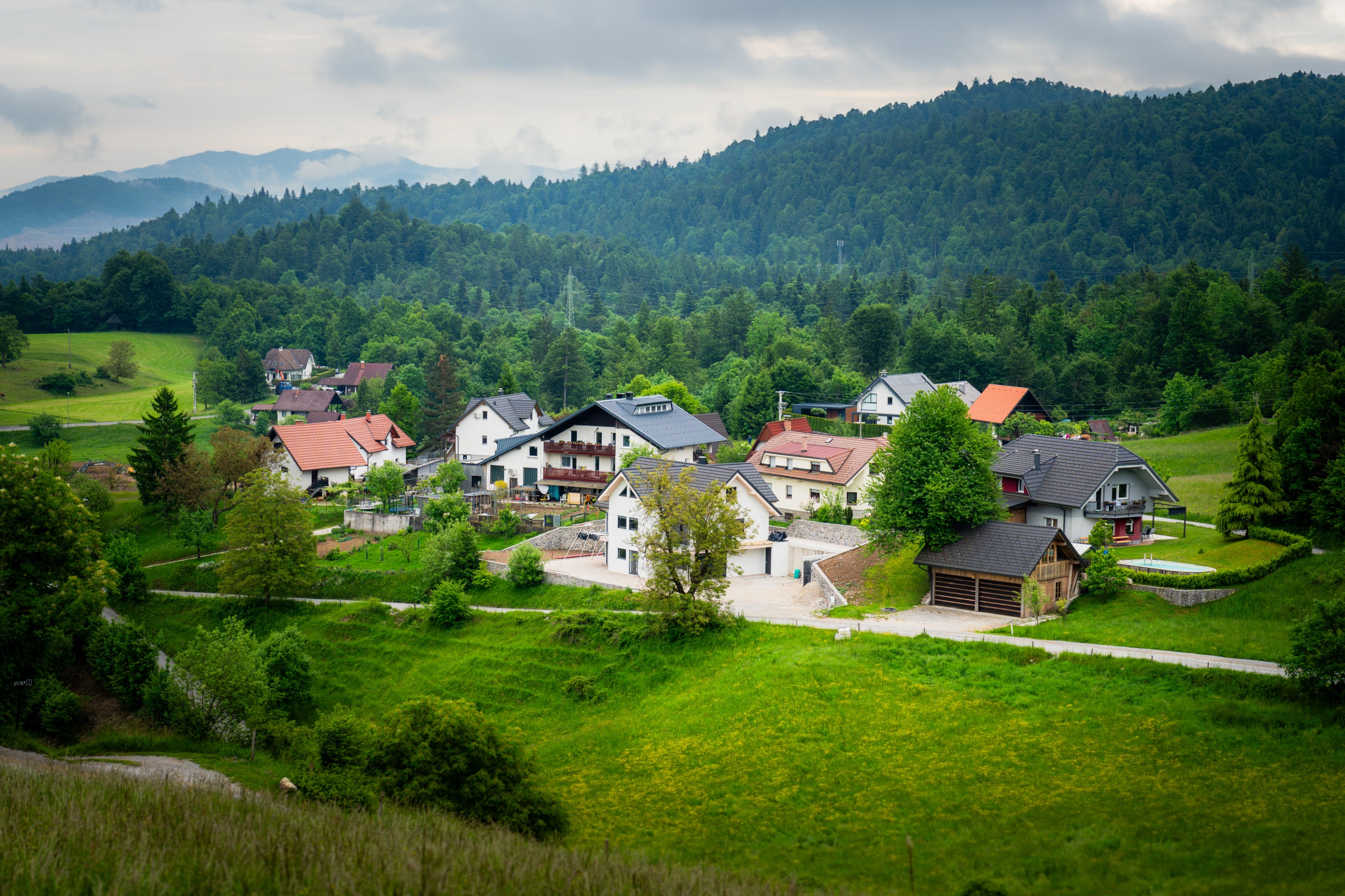 Mountain Settlement — Zaplana, slovenia