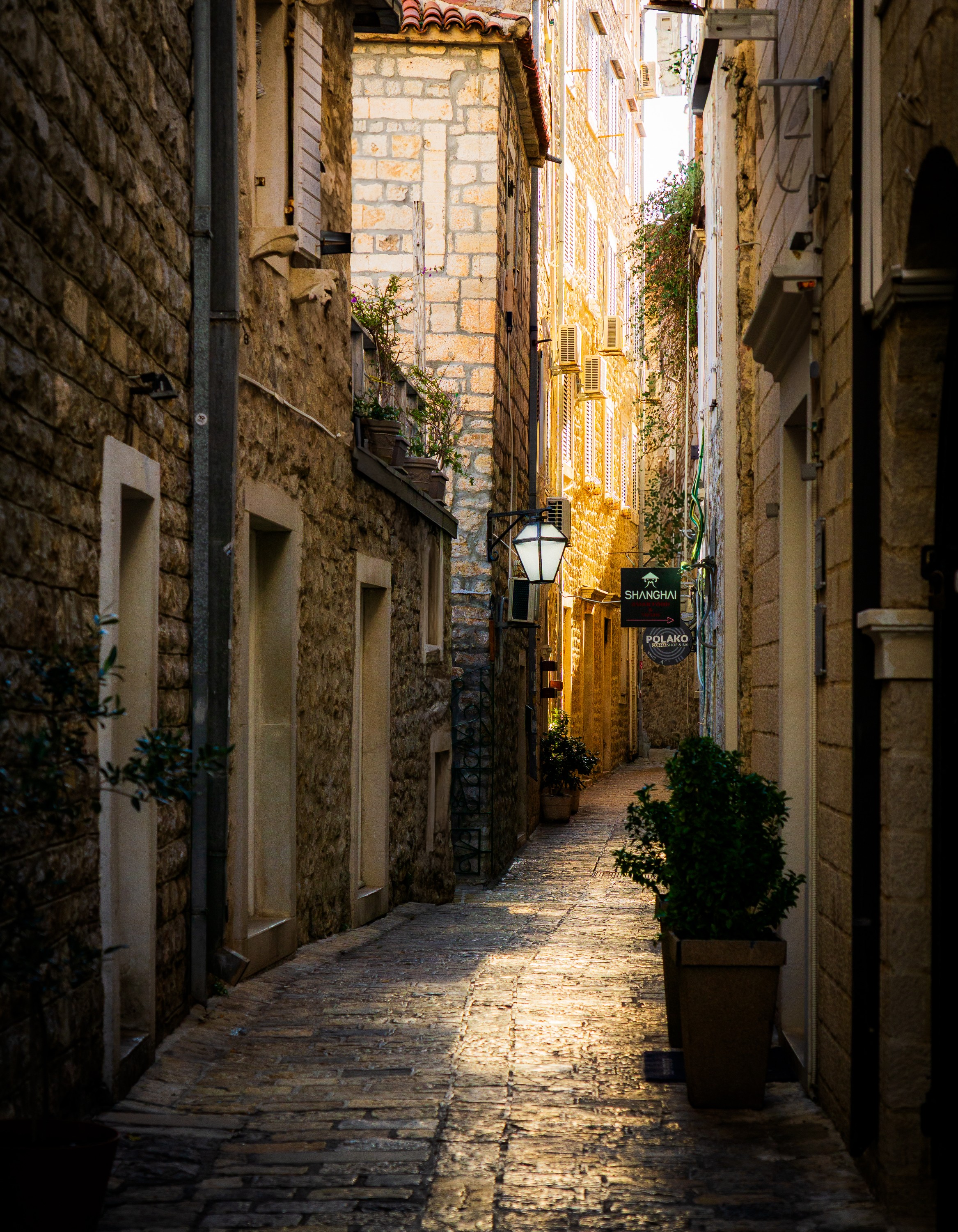 Sunlit Alleyway - Somewhere Along the Way
